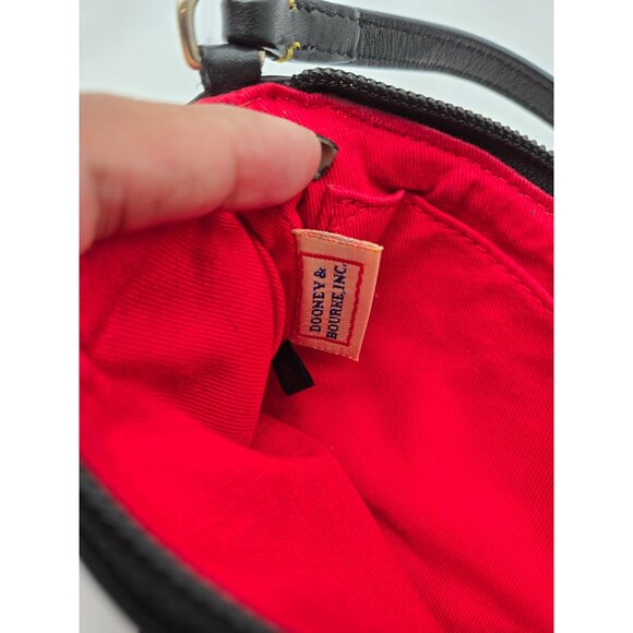 Dooney & Bourke Red Tartan Large Wristlet Clutch - Picture 6 of 8